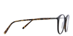 EYE'M Round Eyeglasses in Havana – Product Photo 3