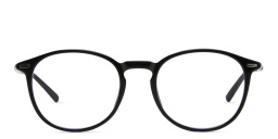 EYE'M Round Eyeglasses in Black – Product Photo 1