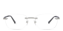 Rimless Rectangle Eyeglasses من EYE'M بلون فضي - صورة المنتج 1