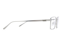 EYE'M Rectangle Eyeglasses in Silver – Product Photo 3