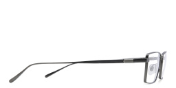 EYE'M Rectangle Eyeglasses in Gunmetal – Product Photo 3