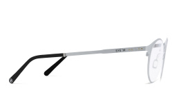 Shop EYE'M Round Eyeglasses in Silver online.