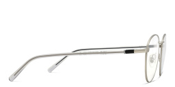 EYE'M Round Eyeglasses in Silver – Product Photo 3