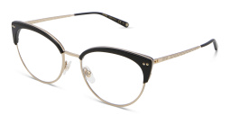 Shop EYE'M Cat Eye Eyeglasses in Black online.