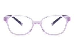 Kids Rectangle Eyeglasses من EYE'M بلون أرجواني - صورة المنتج 1
