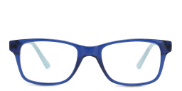 Kids Rectangle Eyeglasses من EYE'M بلون أزرق شفاف - صورة المنتج 1