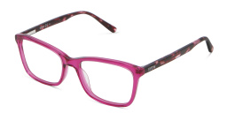 EYE'M Kids Rectangle Eyeglasses in Pink – Product Photo 2