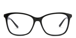 EYE'M Kids Square Eyeglasses in Black – Product Photo 1