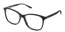 EYE'M Kids Square Eyeglasses in Black – Product Photo 2