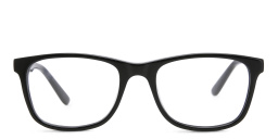 EYE'M Kids Rectangle Eyeglasses in Black – Product Photo 1