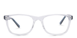 EYE'M Kids Rectangle Eyeglasses in Clear – Product Photo 1