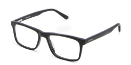 EYE'M Kids Rectangle Eyeglasses in Black – Product Photo 2