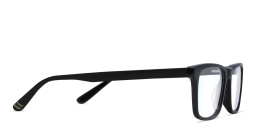 EYE'M Kids Rectangle Eyeglasses in Black – Product Photo 3