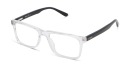 EYE'M Kids Rectangle Eyeglasses in Clear – Product Photo 2