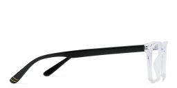 EYE'M Kids Rectangle Eyeglasses in Clear – Product Photo 3