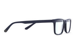 EYE'M Kids Rectangle Eyeglasses in Blue – Product Photo 3