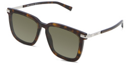 EYE'M Square Sunglasses in Havana – Product Photo 2