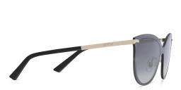 EYE'M Cat Eye Sunglasses in Grey – Product Photo 3