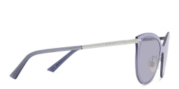 EYE'M Cat Eye Sunglasses in Purple – Product Photo 3