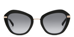 EYE'M Irregular Sunglasses in Gold – Product Photo 1