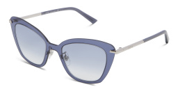 EYE'M Cat Eye Sunglasses in Blue – Product Photo 2