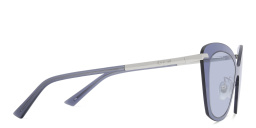 EYE'M Cat Eye Sunglasses in Blue – Product Photo 3