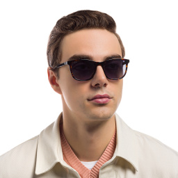 EYE'M Square Sunglasses in Havana – Product Photo 5