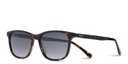 EYE'M Square Sunglasses in Havana – Product Photo 4