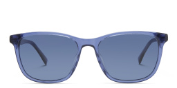 EYE'M Square Sunglasses in Blue – Product Photo 1