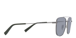 EYE'M Unisex Square Sunglasses in Gunmetal – Product Photo 3