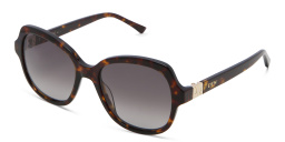 Shop EYE'M Square Sunglasses in Havana online.