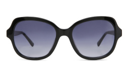 Shop EYE'M Square Sunglasses in Black online.