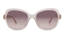 Shop EYE'M Square Sunglasses in Nude online.