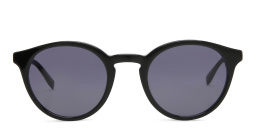 EYE'M Round Sunglasses in Black – Product Photo 1