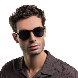 EYE'M Aviator Sunglasses in Havana – Product Photo 6