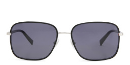 EYE'M Square Sunglasses in Black – Product Photo 1