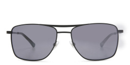 EYE'M Rectangle Sunglasses in Black – Product Photo 1