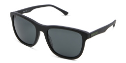 Shop EYE'M Square Sunglasses in Black online.