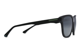 Shop EYE'M Square Sunglasses in Black online.