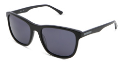 Shop EYE'M Square Sunglasses in Black online.