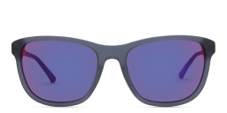 Shop EYE'M Square Sunglasses in Blue online.