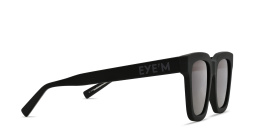 Shop EYE'M Square Sunglasses in Black online.