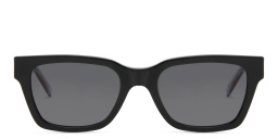 EYE'M Square Sunglasses in Black – Product Photo 1