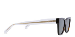 EYE'M Square Sunglasses in Havana – Product Photo 3