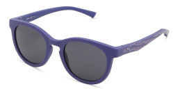 EYE'M Kids Round Sunglasses in Purple – Product Photo 2