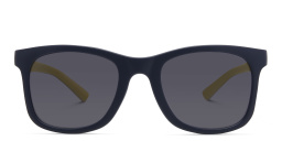EYE'M Kids Square Sunglasses in Blue – Product Photo 1