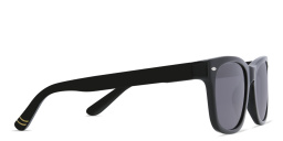 EYE'M Kids Square Sunglasses in Black – Product Photo 3