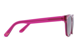 EYE'M Kids Square Sunglasses in Pink – Product Photo 3