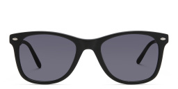 EYE'M Kids Square Sunglasses in Black – Product Photo 1