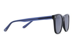 EYE'M Kids Square Sunglasses in Black – Product Photo 3